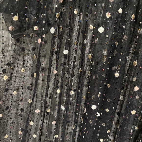 By Anthropologie beaded sheer kaftan - Picture 2 of 4